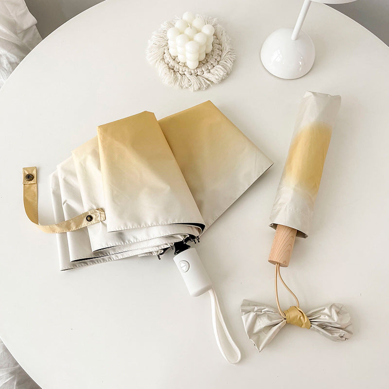 Ladies Folding Umbrella with Practical Double Folding Technique Kalsten