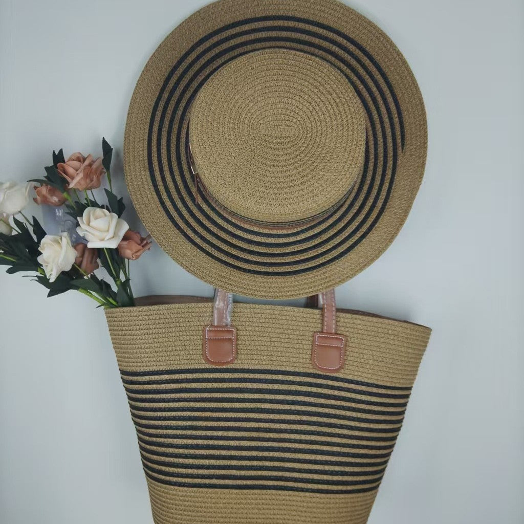 Beach bag and sun hat set Kalsten