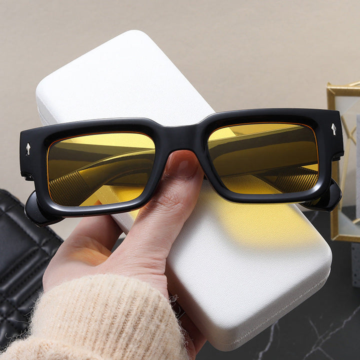 Women Fashion Rectangle Sunglasses with High-Quality Lenses Kalsten
