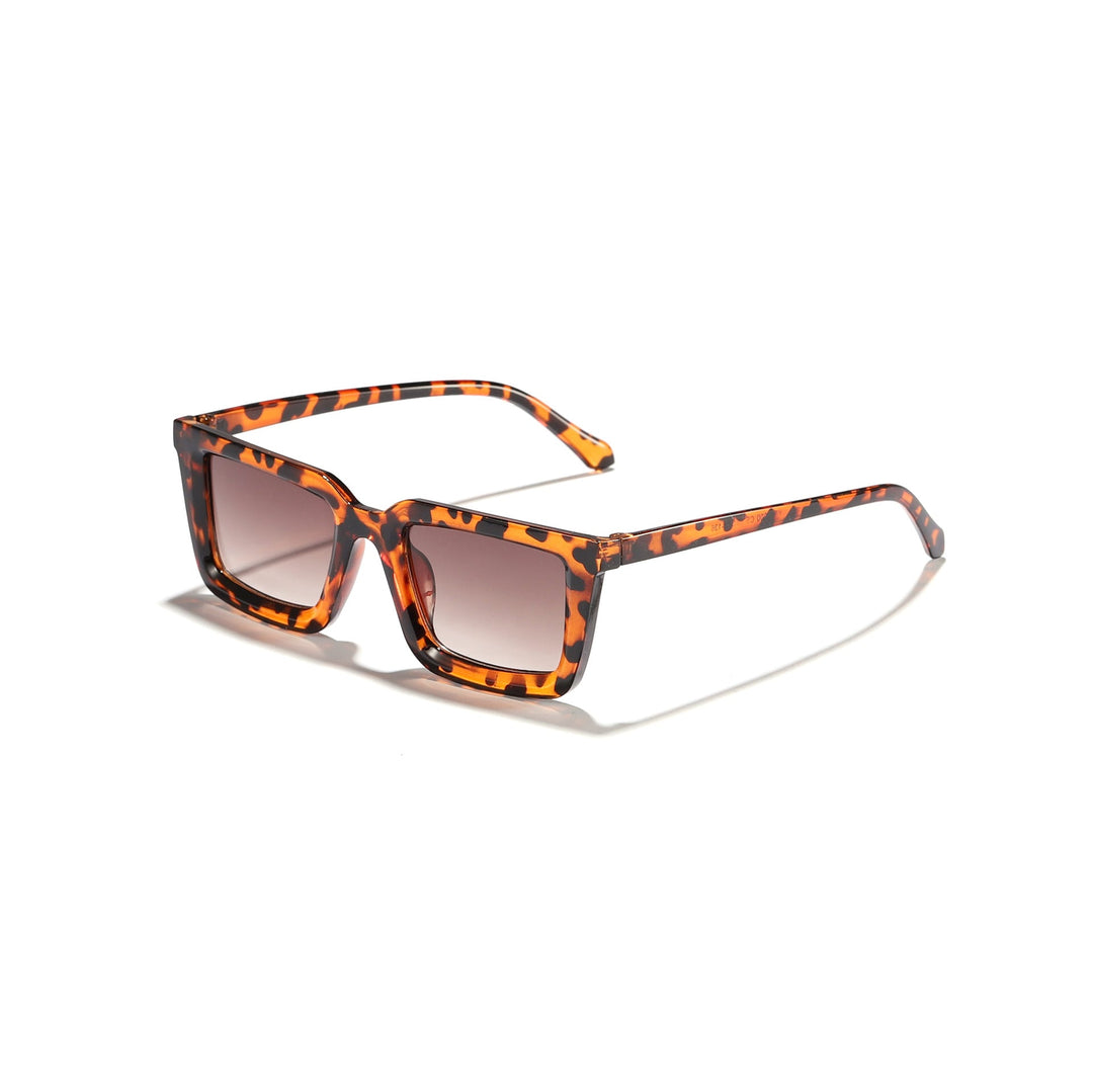 Women's modern square sunglasses with mirrored lenses Kalsten