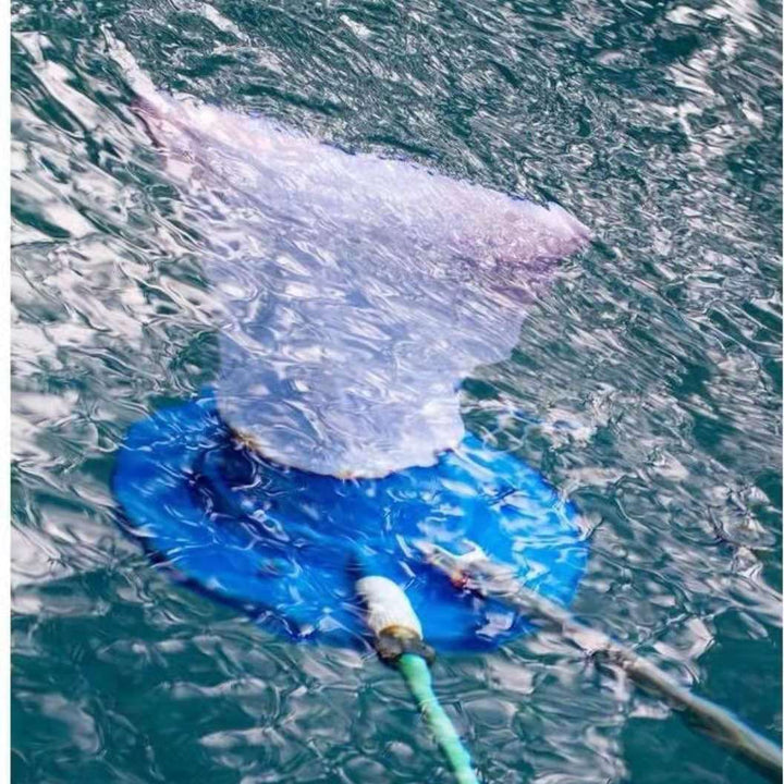 Automatic suction pool leaf vacuum bag with reusable fine mesh and universal hose connector Kalsten