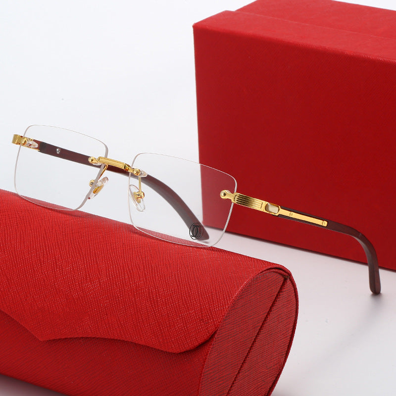 Women's Square Sunglasses with Elegant Metal Accents Kalsten