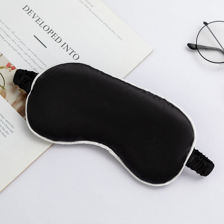 Unisex nan luxurious satin sleep mask with adjustable elastic band and soft padding Kalsten
