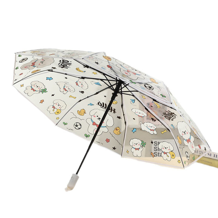 Women Pet Motif Umbrella Kalsten