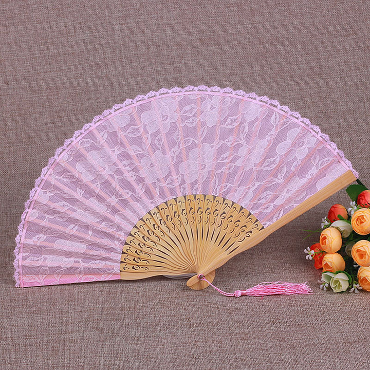 Ladies Filigree Lace Fan Kalsten