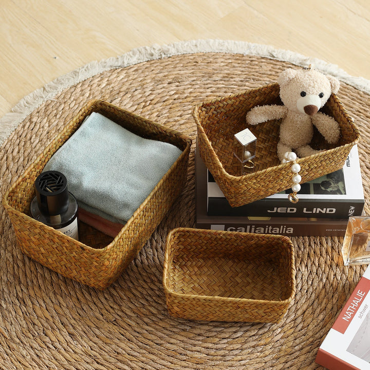 Handcrafted Woven Storage Basket Kalsten