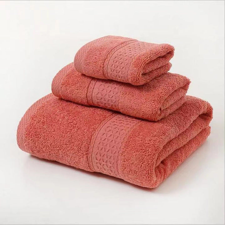 Terry Bath Towel Set with Elegant Structure Kalsten