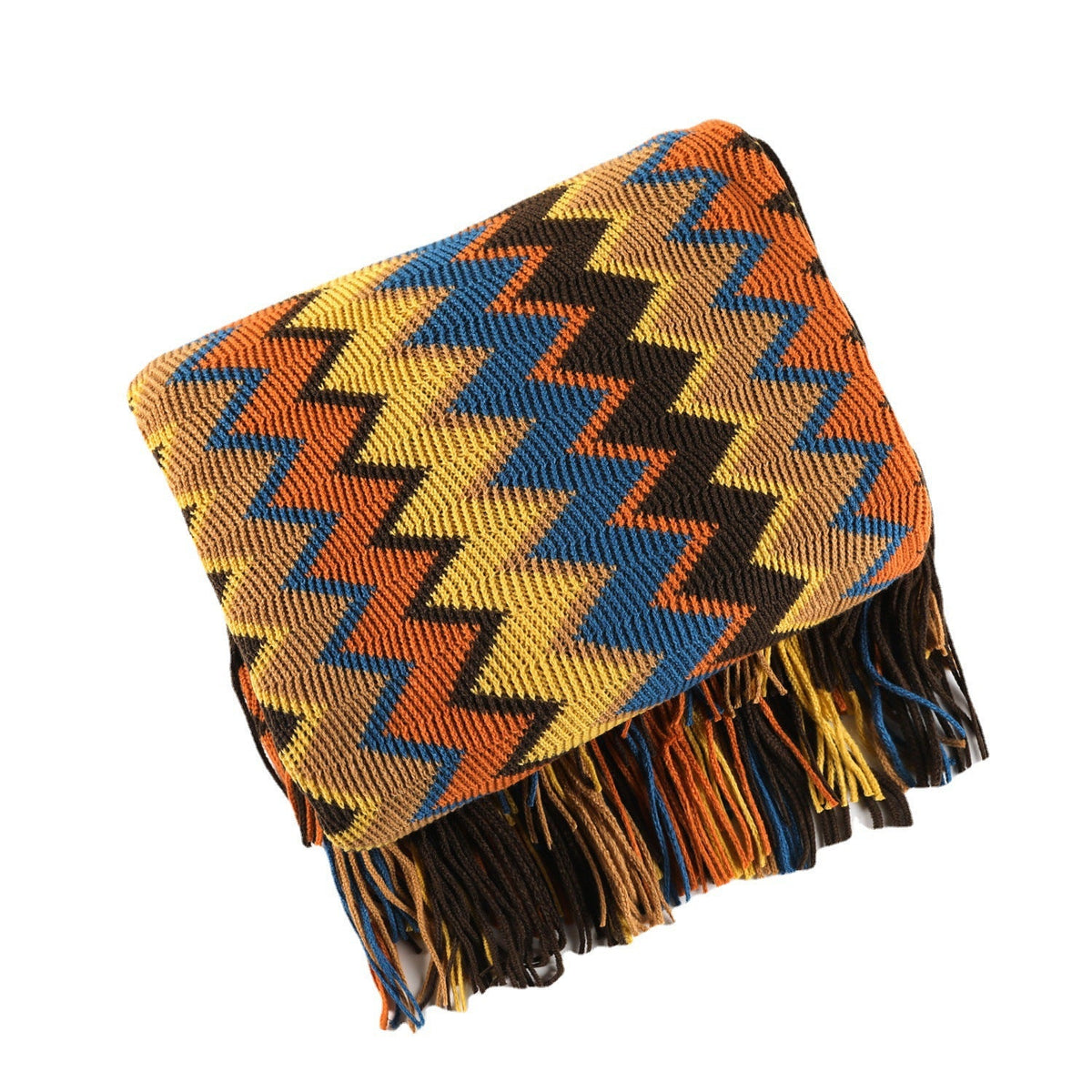 Zigzag Weave Throw Blanket