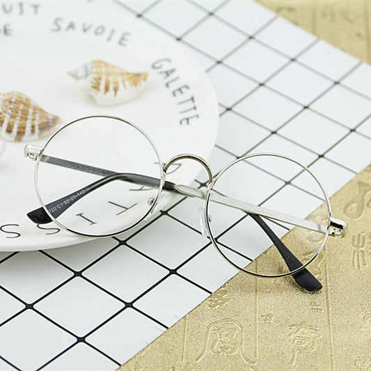 Women Round Glasses with Filigree Metal Frame Kalsten