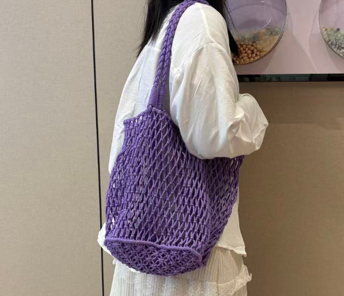 Hand-knotted shopping bag Kalsten