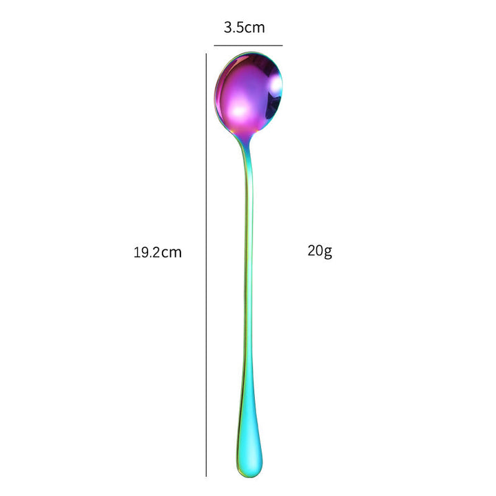 Elegant teaspoon with polished gold surface Kalsten