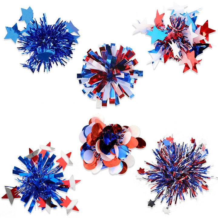 Unisex nan kompakter Cheerleader Pompon made of metallic foil Kalsten