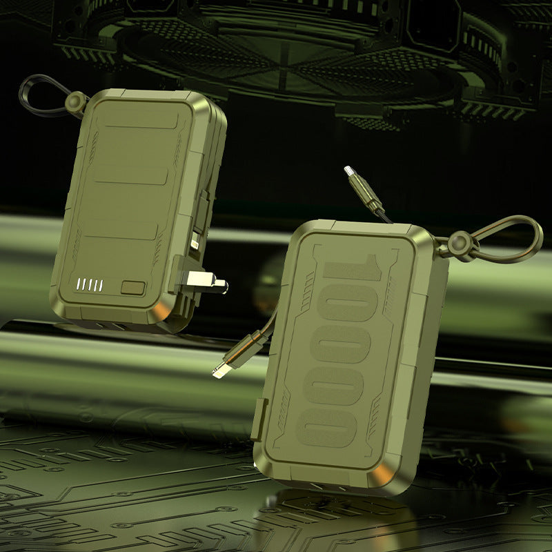 Portable power bank with robust housing and integrated fast charging function Kalsten