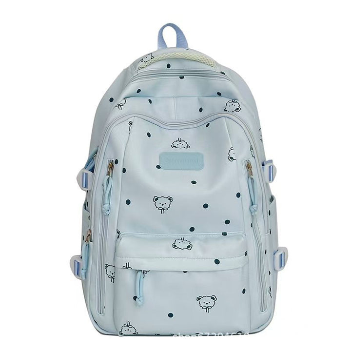 Cute Polka Dot Print Backpack Kalsten