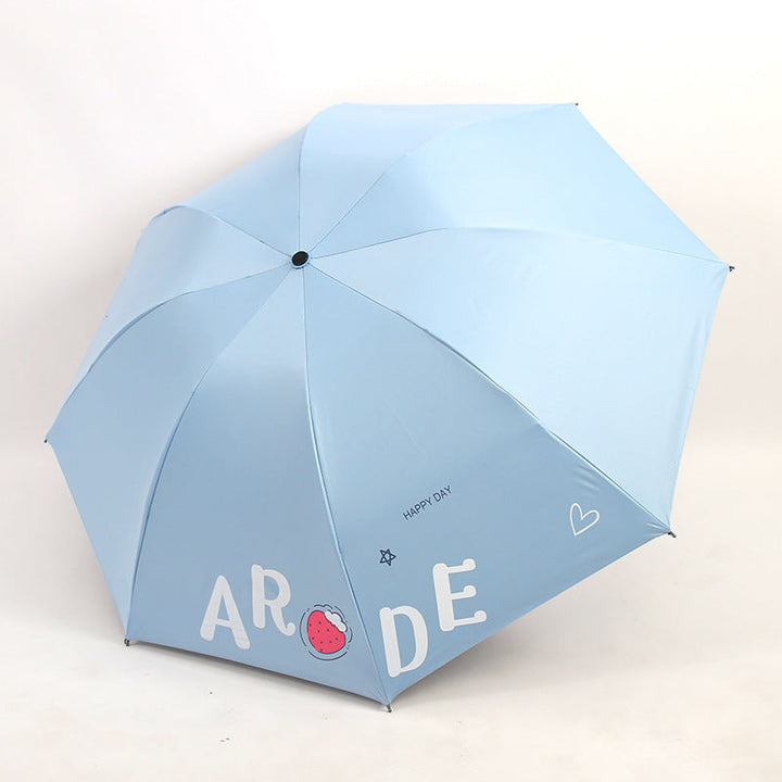 Women's Foldable Umbrella with Cheerful Design Kalsten
