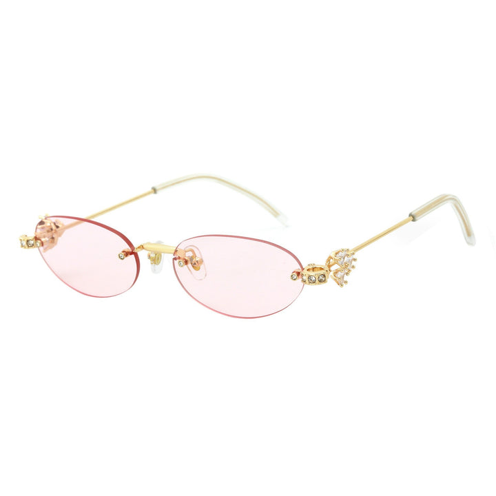 Ladies Designer Sunglasses with Luxurious Embellishments Kalsten