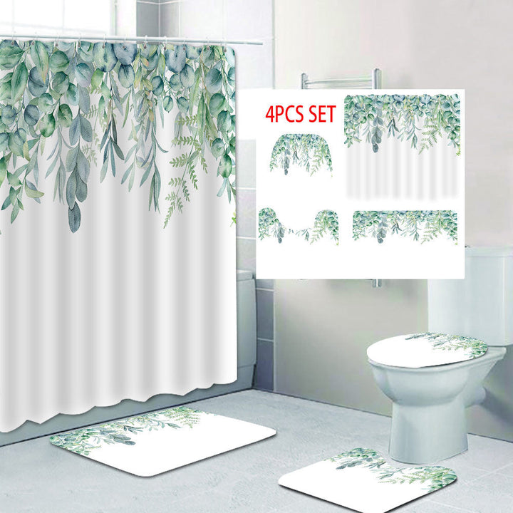 Leafy Botanical Shower Curtain Kalsten