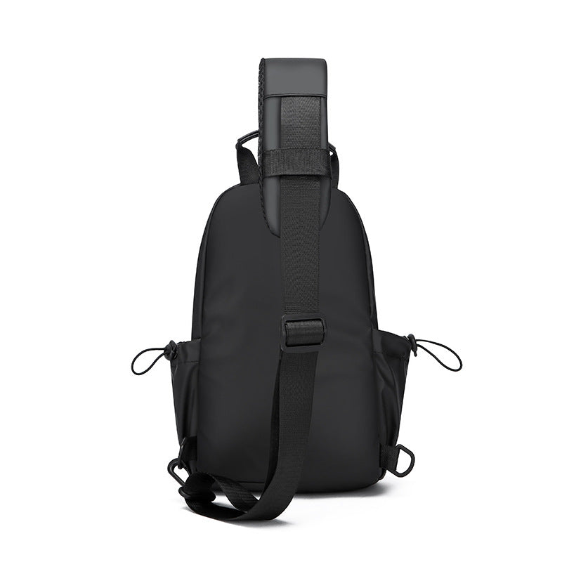 Sling backpack with flexible compartment layout and water-repellent material Kalsten