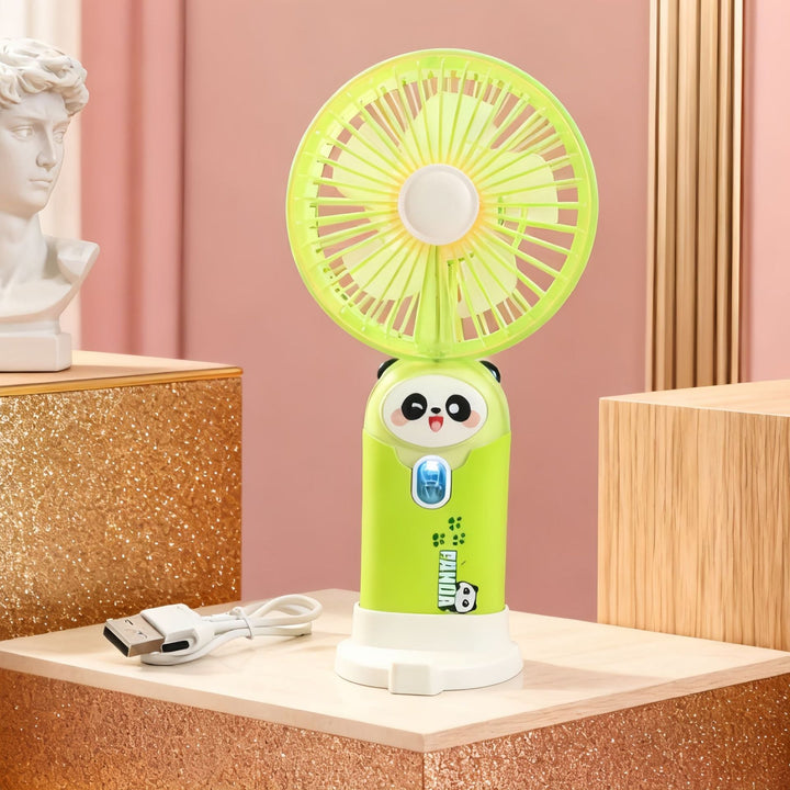 Women's portable handheld fan with cute bear design Kalsten