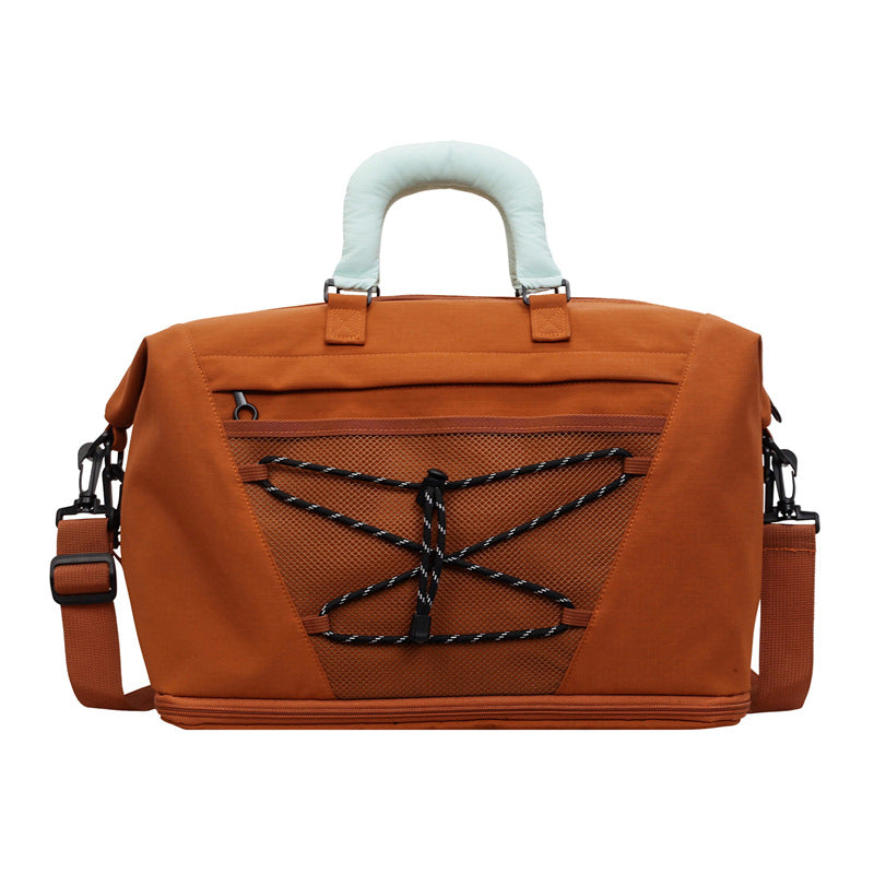Sporty Shoulder Bag with Practical Organizer Kalsten