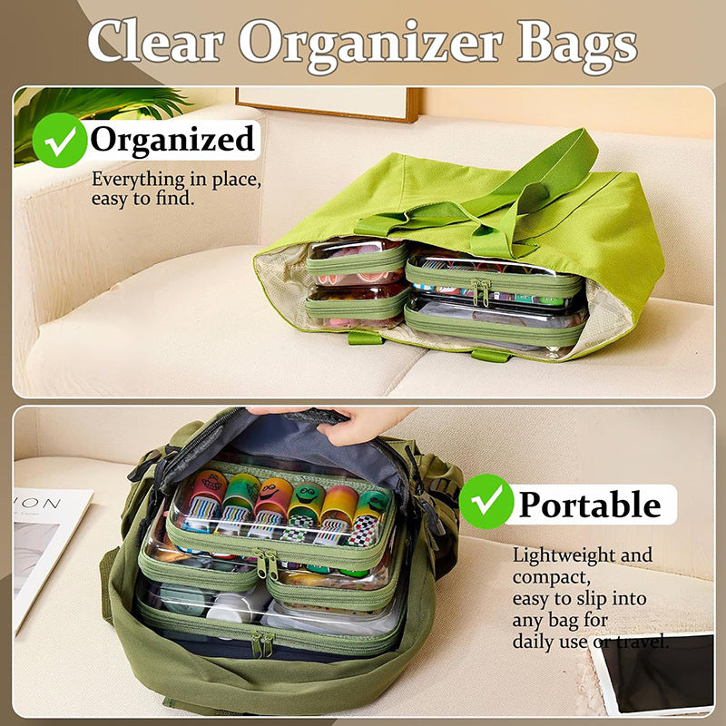 Storage Bag Set with Transparent Design Kalsten