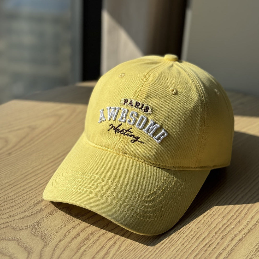 Women's Vintage-Inspired Adjustable Baseball Cap Kalsten