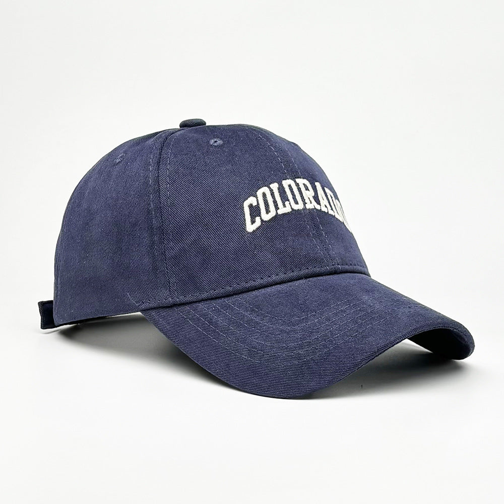 Women's fashionable cotton cap with embroidered lettering Kalsten