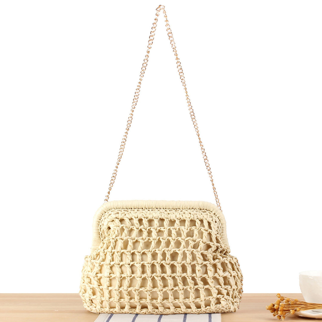 Designer shoulder bag with elegant pleated pattern Kalsten