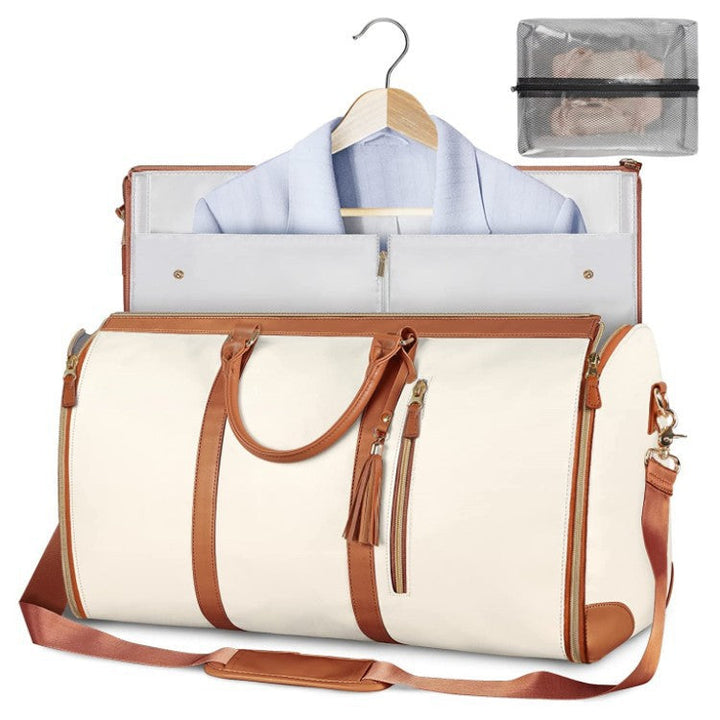 Stylish travel bag with integrated suit compartment Kalsten