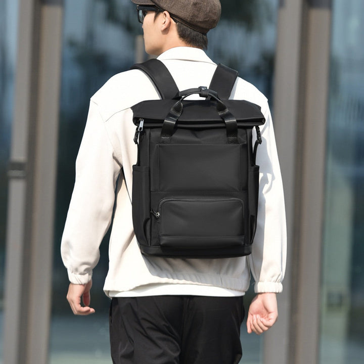 Durable Waterproof Roll-Top Backpack Kalsten
