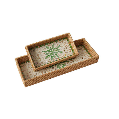 Elegant serving platter made of natural materials Acalora