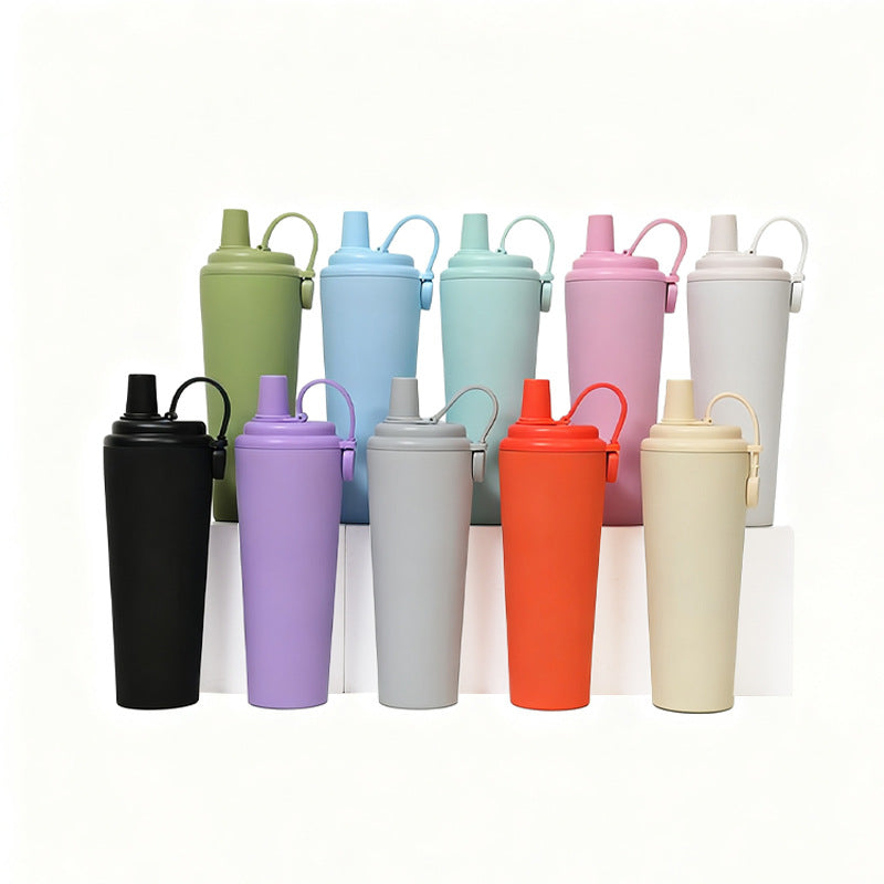 Women's ergonomic drinking cup with integrated carrying handle Kalsten
