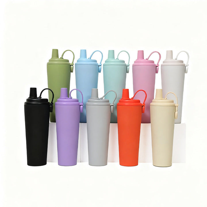 Women's ergonomic drinking cup with integrated carrying handle Kalsten