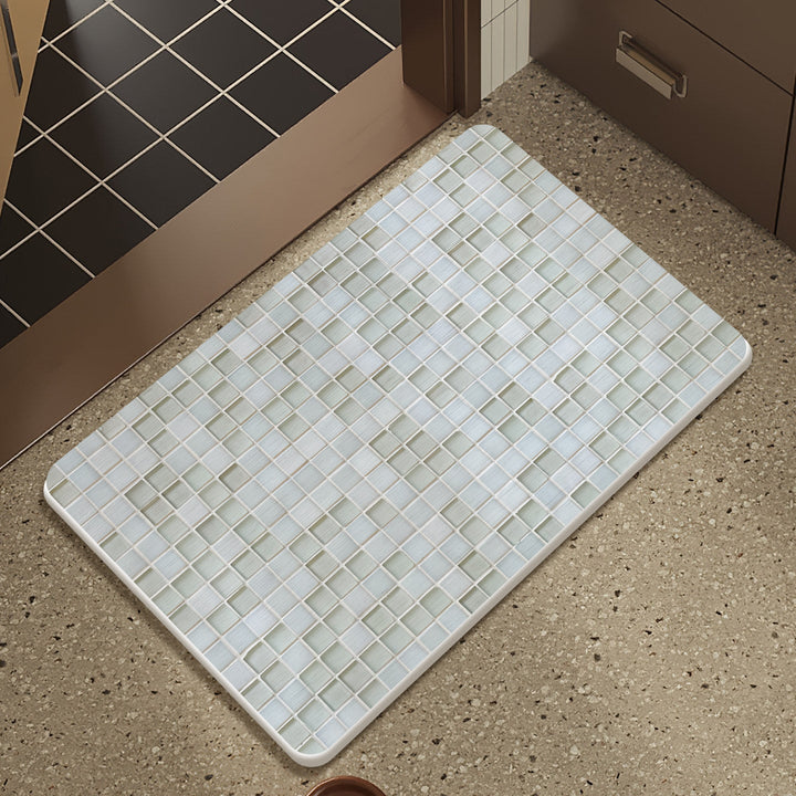 Mosaic Design Bath Mat Kalsten