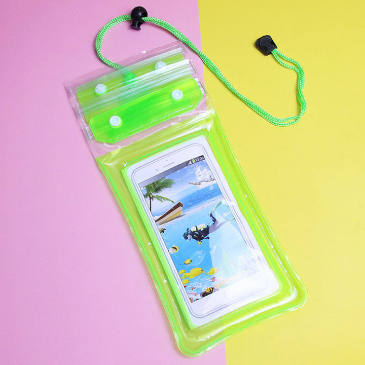 Unisex waterproof smartphone bag with flexible carrying strap Kalsten