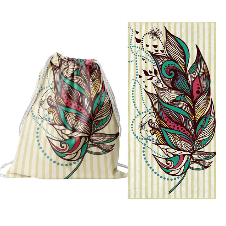 Drawstring bag with creative cactus design Kalsten