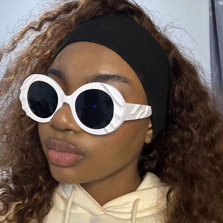 Women's sunglasses with unique, textured frame and protective lenses Kalsten