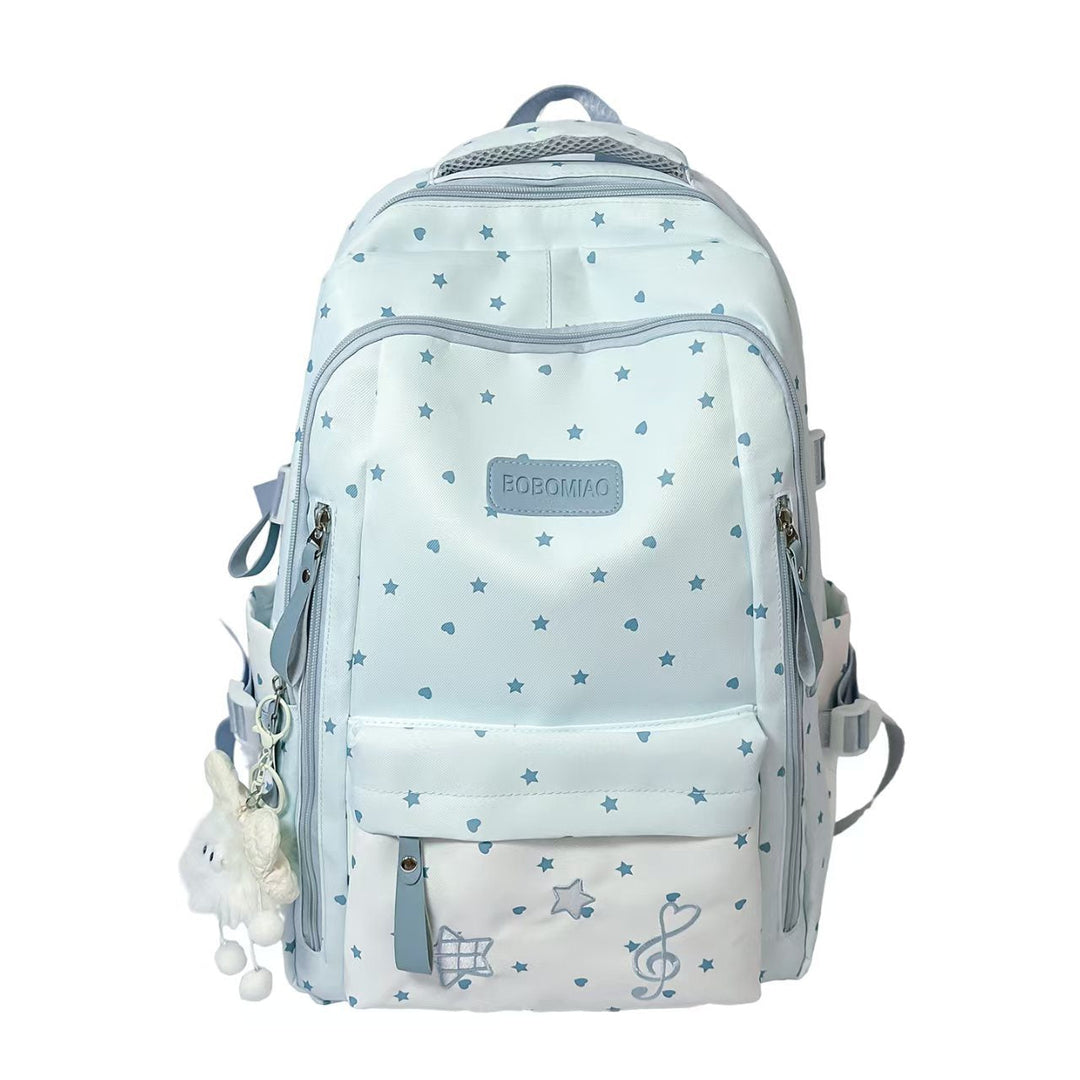 Star-Patterned School Backpack Kalsten