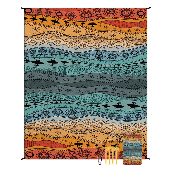 Geometric Print Tapestry Kalsten