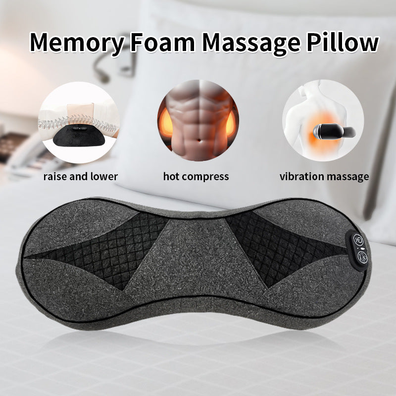 Ergonomic Neck Massage Pillow With Heating Function And USB Charging Function Kalsten