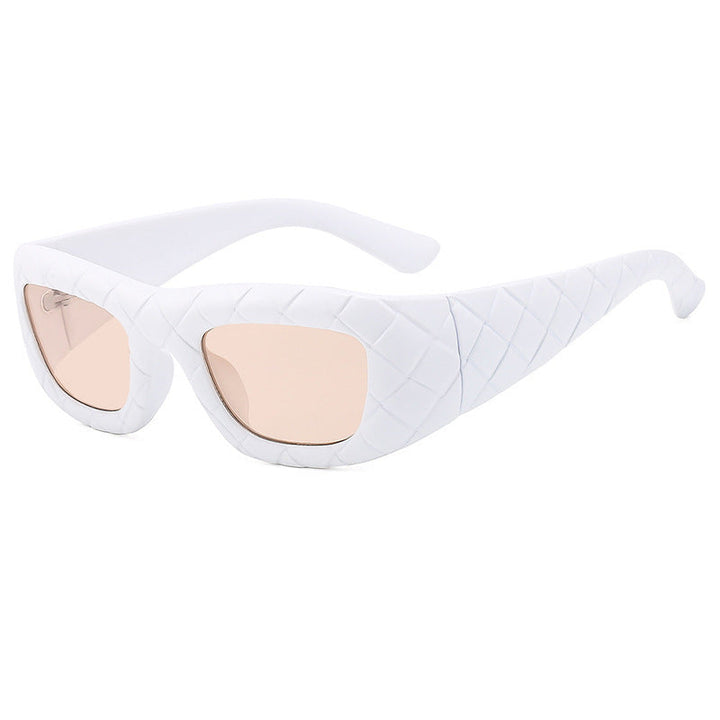 Ladies extravagant sunglasses with textured frame Kalsten