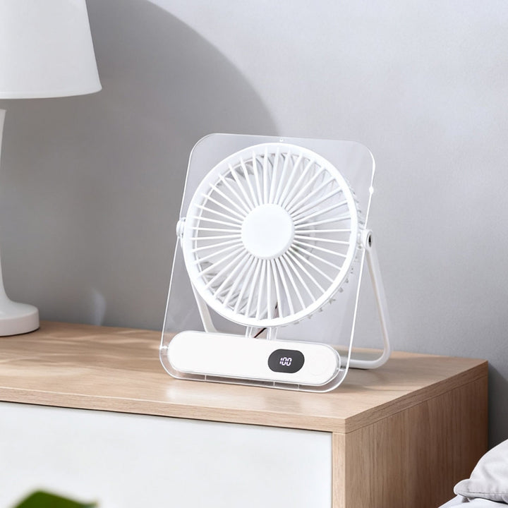 Adjustable Rechargeable Desk Fan Kalsten
