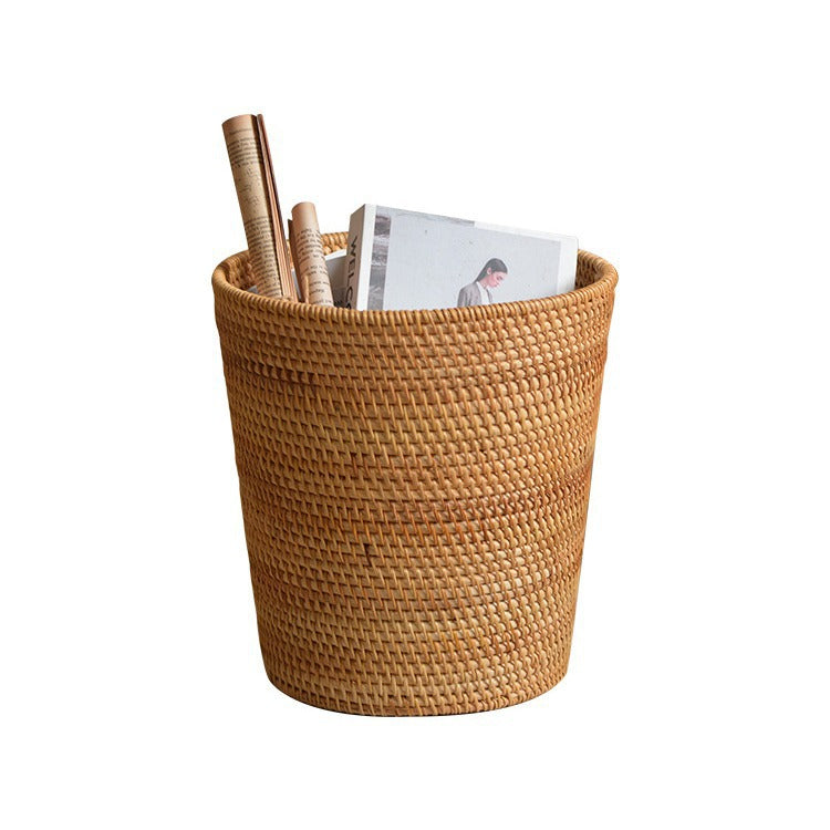 Women Elegant hand-woven basket with practical handles Kalsten