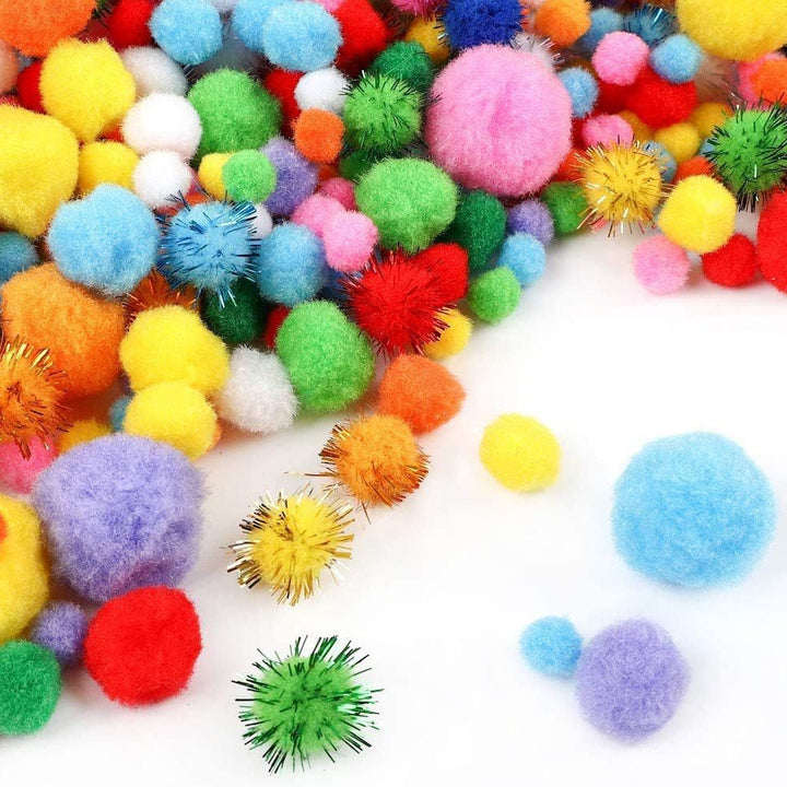 Unisex colorful craft pompons Kalsten