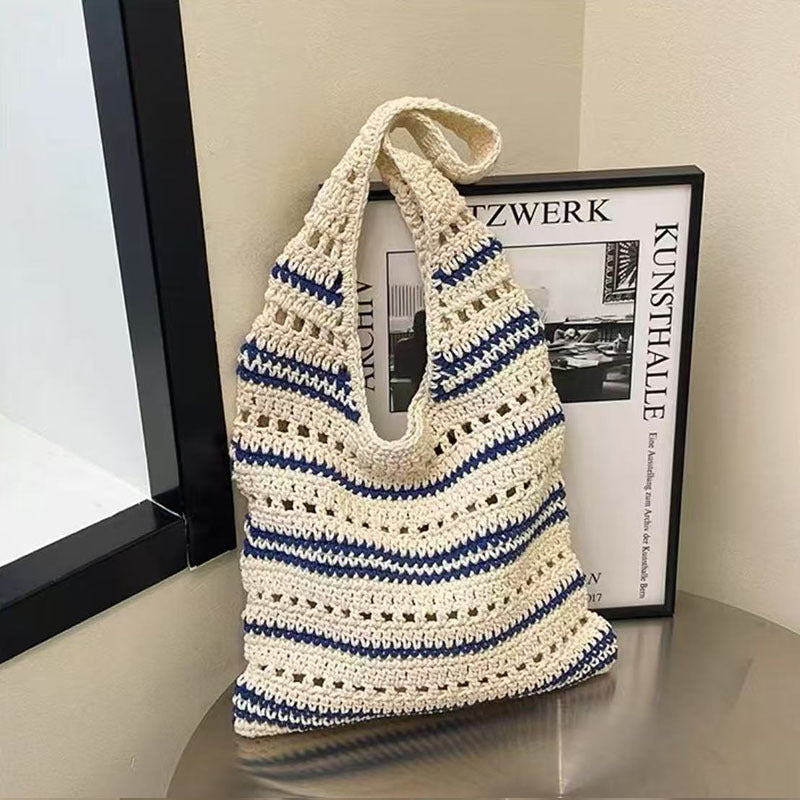 Crocheted Tote Bag with Large Interior Kalsten