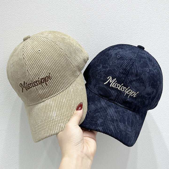 Women's Corduroy Visor Cap Kalsten