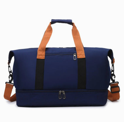 Sporty Travel Bag with Multifunctional Compartments Kalsten