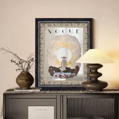 Framed Vogue Art Print