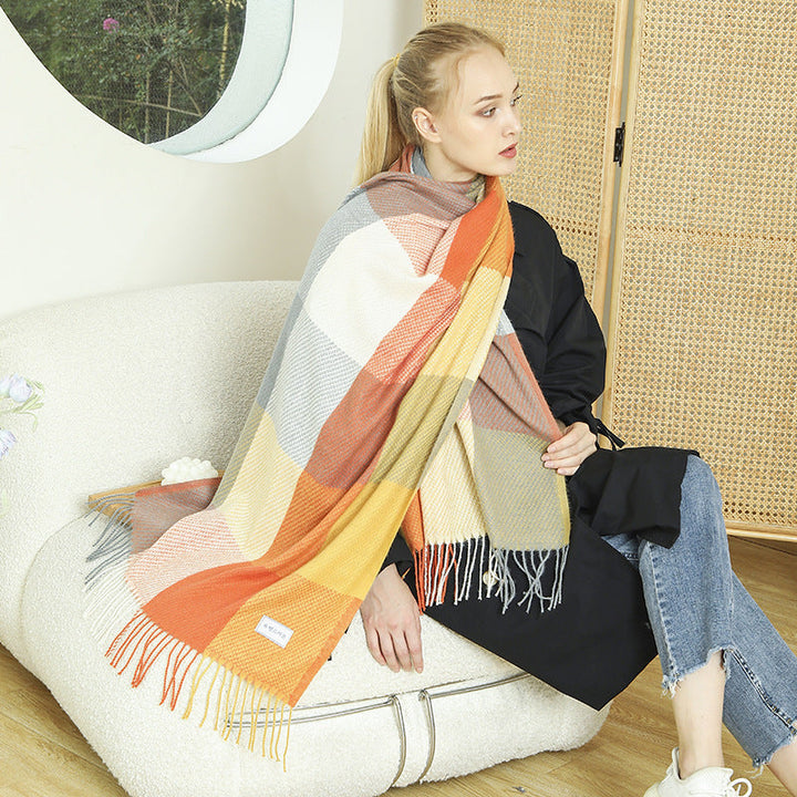 Ladies' throw blanket Kalsten