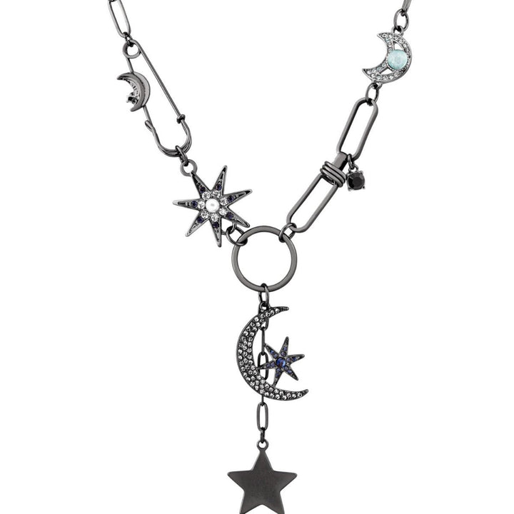 Celestial Charm Layered Necklace Kalsten